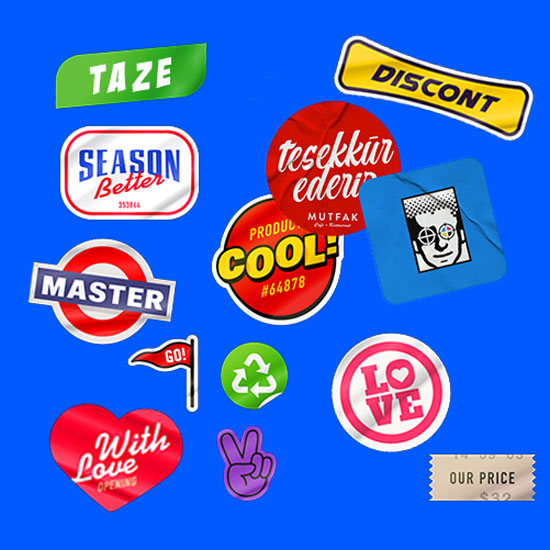 Sticker (Etiket)