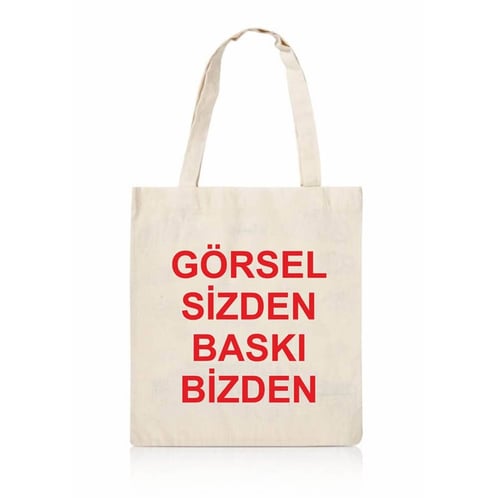 Kişiye Özel Baskılı Bez Çanta