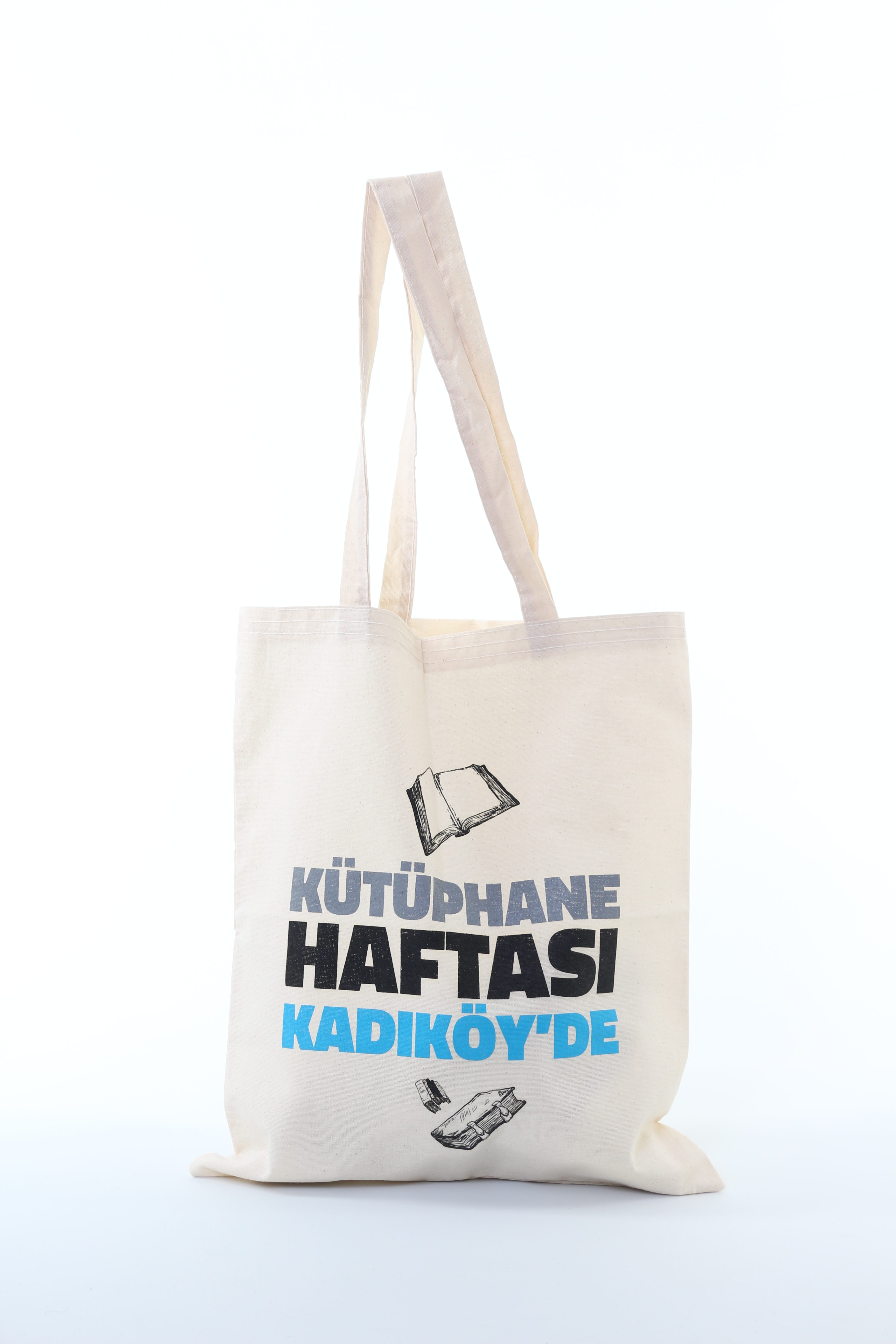 Baskılı Ham Bez Çanta